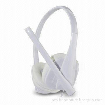 In-ear Headphones with 32 Ohms/2.2KΩ Impedance and 2 x 40mm Mylar Speaker